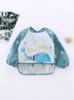 Babador Infantil, Vestir ao Contrário, Babador Infantil de Manga Comprida, Roupas de Refeição para Bebê Masculino e Feminino, Babadores para Bebê, Babadores, Roupas para Pintura