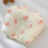 Almohada Linda de Dibujos Animados con Forma Redonda Almohada para Bebé Recién Nacido 0-1 Año Almohada Transpirable Almohada Fija para Corrección de Bebé