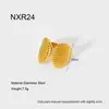Anillo Abierto de Acero Inoxidable Estilo Vacaciones con Concha Chapado en Oro de 18K Anillo Impermeable Diseño de Nicho Joyería para Mujeres