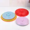 Se vende por separado tapa de cubo de agua de plástico tapa transparente de color tapa conservadora de frescura tapa de plástico redonda cuadrada tapa de bol tapa al por mayor