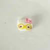 Gafas Gato Dibujos Animados Kt Joyería Hecha a Mano Accesorios Pegamento de Crema Resina Pequeños Accesorios Agujero Hebilla de Bolsa de Zapato Bolsa de Material