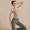 Sling com almofada no peito Yoga Vest Feminino Corrida Top Fitness Sutiã Anti-flacidez Roupa íntima esportiva