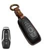 Bolsa para Llave de Coche Adecuada para Ford Mondeo Explorer Edge Focus F150 Raptor Cubierta Protectora Funda de Cuero