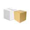 Caja de Cartón Cuadrada para Mudanza Caja Blanca Cuadrada para Logística Express Caja de Embalaje Ecológica Fábrica de Cartón Listo para Enviar Venta al Por Mayor