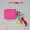 Funda protectora para auriculares Airpods aplicable con colgante de corazón funda protectora para AirPods Pro auriculares Bluetooth al por mayor