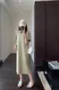 Oferta especial~Cantidad limitada~Vestido largo casual holgado para adelgazar para mujer, nuevo estilo de verano H072108