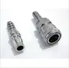 Conector Rápido Neumático de Compresor de Aire Tipo C Smy Redondo de Tres Vías para Tubería de Aire Enchufe Rápido Macho y Hembra Acero Plástico Sp20 Pp30 Sm40