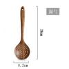Pala Larga de Madera de Teca de Tailandia Antiadherente para Cocinar Pala de Madera Cocina Salteado Amazon Utensilios de Cocina Juego de Palas de Madera