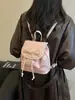 Bolso Cubo con Lazo Transfronterizo 2026 Nuevo de Moda Lindo para Mujer, Mochila Elegante, Bolso de Mano y Mochila Versión Coreana