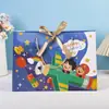 Bolsa de Papel para el Día del Niño, Bolsa de Regalo de Cumpleaños, Bolsa de Tote Creativa de Dibujos Animados Lindos, Bolsa de Mano, Bolsa de Papel para Ceremonia de Apertura