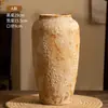 Adornos de Jarrón de Cerámica de Jingdezhen Arreglo Floral para Sala de Estar Estilo Chino Nuevo Maceta Decorativa Retro Maceta Hidropónica Maceta de Flores