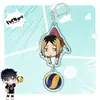 Llavero de Acrílico de Voleibol Hecho por Fans Junior Dibujo Animado Anime Periférico Lindo Colgante Accesorio