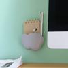 Yun Feng Yun Feng caja de almacenamiento para control remoto de pared sin perforaciones caja de acabado creativa con pegatinas de nubes