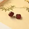 Acessórios de areia dourada roxa de alto teor de cinábrio acessórios para joias diy de cinábrio pulseira acessórios de moeda de cobre acessórios de areia dourada roxa