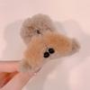 Pinza de Agarre de Animal Mao Mao Linda Pinza de Tiburón de Otoño e Invierno para Niños Pasador para la Parte Trasera de la Cabeza Pasador para Niños Accesorios para el Cabello de Niñas Tocado