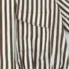 Transfronterizo 2026 Primavera Nuevo Estilo Europeo y Americano Versátil Holgado Adelgazante Rayas Camisa Top para Mujer 2088111
