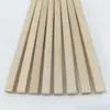 Palitos de Madera Cuadrados DIY Materiales para Maquetas Hechas a Mano Palitos de Madera Cuadrados Largos para Construcción Tridimensional de Casas Pequeñas Tiras de Madera Palitos Cuadrados