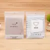 Bolsa de empaque para ropa interior de dibujos animados para hombres y mujeres, EVA esmerilado, con cierre de cremallera autosellable, bolsa sellada, venta al por mayor