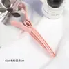 Pinza sencilla de color liso sin costuras para flequillo, para maquillaje y lavado de cara, sujeta el cabello de la frente, crea un flequillo voluminoso y es una herramienta de peinado