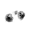 Moda Europeia e Americana Brincos Simples de Diamante Brincos do Zodíaco Medusa Cobra CF129