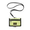 Bolsa Pequeña Plegable Ligera para Exteriores Bolsa Colgante para Identificación Bolso de Tarjetas Casual para Hombre Control de Acceso para Autobús Portatarjetas de Comida Bolso Colgante para Monedas en el Cuello