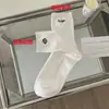 Meias Fofas de Comprimento Médio para Primavera e Verão Cor Sólida Meias de Cachorro Femininas Ins Estilo Japonês Alto Valor Desenho Animado Meia Vertical