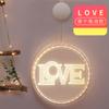 520 Decoración LED de San Valentín decoración de actividad de tienda de centro comercial decoración escena de confesión propuesta atmósfera tablero de luz AMOR