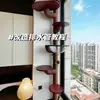 Marco de Escalada para Gatos DIY con Tubo de Drenaje de PVC para Balcón, Casa para Gatos, Árbol para Gatos y Materiales de Accesorios