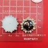 Pajarita de Diamantes de Imitación Coloridos Galvanizados Corazón Cereza Estrella Accesorios de Plástico DIY Funda de Teléfono Pasador Accesorios para Zuecos