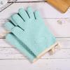 Luvas de silicone isolantes de calor de cinco dedos resistentes a altas temperaturas, cozinha doméstica, antiderrapantes, à prova de calor, para assar, micro-ondas, forno