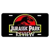 Placa decorativa de metal estaño personalizada creativa serie Jurassic en stock directo de fábrica Amazon AliExpress