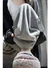 Pantalones Casuales de Arroz Pegajoso de Cintura Alta Nuevos de Verano para Mujer Tallas Grandes Sueltos Adelgazantes Suaves Pegajosos con Caída Lunares Rectos de Pierna Ancha
