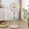 Cubierta para ventilador de gran venta cubierta antipolvo cubierta para ventilador juego de dos piezas una generación de fábrica directa ventilador de escritorio ventilador de piso cubierta