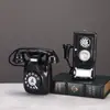 Objetos Viejos Nostálgicos Retro de los 90, Adornos Decorativos de Cámara, Accesorios Decorativos de Modelo de Teléfono de Pared Estilo Americano
