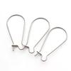 Pendientes de aro de acero inoxidable sin orificios para las orejas, con diseño francés de acero de titanio Advanced Sense, con hebillas para las orejas para hombres y mujeres.