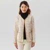 Al por mayor Ropa de casa casual cómoda de algodón tejido de color para mujer, transpirable, cálida, para aire acondicionado, top de manga larga 76105