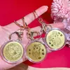 Moneda de Oro del Año de la Oveja Transfronteriza Llavero de Lámina de Oro Imitación Moneda de la Suerte Pegatina para Teléfono Oveja del Zodiaco Regalo de Año Nuevo Venta al por Mayor