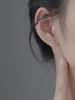Pendientes de plata 925 con forma de guirnalda y circonitas para mujer, verano 2023, nuevos y populares, diseño original, pendientes de nicho, ligeros y lujosos.