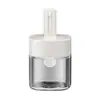 Set Combinado de Cajas de Condimentos para Cocina Botellas y Frascos de Vidrio para Condimentos Caja de Sal con Cuchara Contenedor de Almacenamiento para Especias Frasco de Sal de Chile Venta al por Mayor