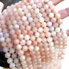 Polvo Translúcido Hielo Natural Ágata Verde Perlas Redondas Perlas Sueltas Pulsera DIY Accesorios de Joyería Perlas Semiacabadas Suministro Directo de Fábrica