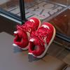 Sapatos para Meninos Sapatos Forrest Gump Primavera e Outono 2025 Tênis Esportivos para Meninos Sapatos Casuais para Crianças de Tamanho Médio e Grande Sapatos para Meninas Couro Genuíno Solas Macias