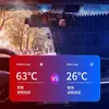 Protetor Solar e Isolamento Térmico para Carro Toldo Retrátil Automático Dobrável Protetor Solar para Para-brisa Dianteiro Protetor de Luz
