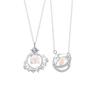 Collar Planeta Plata Esterlina 925 para Mujer Diseño Nicho Lujo Accesible Cadena Clavícula Estrella Estilo Ins Colgante Piedra Vidrio Soñador