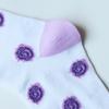 Calcetines Personalizados, Nuevo Estilo de Primavera y Otoño, Colores Frescos y Contrastantes, Calcetines de Media Caña para Mujer, Calcetines de Felpa Suaves y Cómodos para Uso Exterior