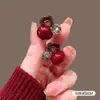 Novo Estilo Coreano Grampo de Cabelo Laço Pequeno Pegador Feminino High-End Fofo Grampo de Cabelo de Princesa Grampo para Franja Lateral Acessórios de Cabelo