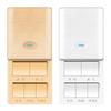 Interruptor de calentador de baño con iluminación a prueba de agua universal cinco aberturas tipo 86 cuatro en uno panel deslizante calefacción por aire baño