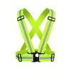 Chaleco Reflectante Elástico de Alta Calidad con Correas para Ciclismo, Carrera Nocturna, Conducir, Obra y Seguridad Vial
