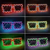 Óculos Luminosos de Bar Óculos Luminosos de LED Boate KTV Nezha Ao Bing Óculos Luminosos Mosaico Engraçados e Legais