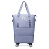 Bolsa de Viaje Multifuncional para Viajes Cortos, Portátil, Gran Capacidad, Bolsa de Gimnasio, Ligera, para Alojamiento de Parto, Almacenamiento, Viaje de Negocios, Bolsa de Equipaje Pequeña
