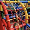 Red de Trepa de Color Clásico, Red Tejida, Estructura de Trepa Versátil para el Hogar para Niños, Accesorios Decorativos Suaves, Producto Terminado